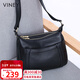 viney包包女包牛皮斜挎包媽媽中老年洋氣單肩包生日禮物輕奢送女友老婆