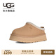 UGG春季女士舒適時(shí)尚厚底Tazz塔茨一腳蹬休閑懶人鞋 1174471 SAN | 沙色 37 尺碼偏小，建議拍大一碼