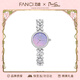 范琦（Fanci）紫藤花系列手表腕表女士輕奢小仙紫圣誕節禮物生日送女友送老婆 小仙紫紫藤花手表 - 流沙款