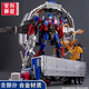 妙貝樂(lè )兒童變形玩具男孩坦克直升機汽車(chē)機器人擎天金剛柱大黃蜂模型手辦