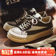 馬登經(jīng)典ro板鞋男美式高街潮鞋復古百搭cleanfit小眾低幫休閑鞋子 石灰色 【MAS軍事風(fēng)】個(gè)性印花 42 (260mm) 男碼
