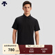 迪桑特（DESCENTE） DUALIS系列 都市通勤 男士 TOUGH短袖POLO衫 BK-黑色 XL (180/100A)