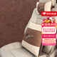 時(shí)本汽車(chē)頭枕抱枕被子兩用車(chē)用頸枕靠枕車(chē)載枕一對裝車(chē)內頭枕腰靠套裝 咖色套裝 【頭枕+抱枕被】