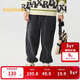 巴拉巴拉童裝男童褲子秋冬女童中大童加絨休閑褲兒童長(cháng)褲