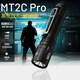 奈特科爾mt2c pro緊湊型高亮強光1800流明聚光遠射520米戰術(shù)小直手電筒 MT2C Pro【標配含3600mAh電池】