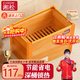 湘松（XIANGSONG）湘松實(shí)木烤火爐取暖器電火桶暖腳神器 豪華深桶款 辦公室桌下節能暖腳器 電暖器烤腳取暖器電火桶 55*33*40CM豪華深桶【低耗省電-過(guò)熱保護】