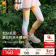 moodytiger【仙女家族】女童緊身褲涼感防曬夏季褲子高彈速干兒童修身七分褲