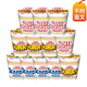日清方便面合味道日本風(fēng)味混合12杯（海鮮4杯+咖喱4杯+蝦仁4杯）整箱