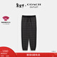 蔻馳（COACH）【新年禮物】奧萊男士男裝經(jīng)典標志運動(dòng)褲褲通勤跑步 木炭灰色 經(jīng)典標識 M