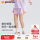 moodytiger【仙女家族】女童短裙速干涼感夏季兒童半身裙高腰輕薄透氣運動(dòng)裙