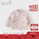 戴維貝拉（DAVE＆BELLA）秋冬新款童裝兒童棉服內膽洋氣女寶寶衣服小童上衣男童棉衣 紫粉色【現貨】 130 cm（建議身高120-130cm）