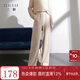 三彩2025冬季新款加絨保暖休閑長(cháng)褲高腰松緊直筒褲寬松簡(jiǎn)約M 米白色 L 165/72A 165/72A