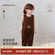 babylove寶寶背帶褲秋冬季嬰幼兒外出連體褲休閑褲燈芯絨洋氣長(cháng)褲