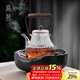 高茗（gaoming）日式復古電茶爐茶道圍爐煮茶器電陶爐專(zhuān)用功夫茶燒水壺整套煮茶壺 靜石爐【單爐】