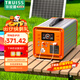 特銳鍶（TRUISS）便攜戶(hù)外移動(dòng)電源220V大功率筆記本平板夜市照明直播家用露營(yíng)車(chē)載停電應急電源充電寶儲電設備