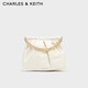 CHARLES&KEITH子母鏈條大容量流浪包單肩包包女包生日女神節禮物CK2-40671449