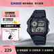 卡西歐（CASIO）手表小方塊 休閑防水小銀表AE1200學(xué)生男士手表電子表情人節禮物 AE-1200WH-1AVDF