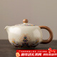 唐豐汝窯茶壺泡茶單壺陶瓷西施壺一人用功夫喝茶器