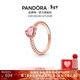 潘多拉（PANDORA）[新年禮物]玫瑰金色恒耀甜心戒指玫瑰金色愛(ài)心設計生日禮物送女友 聯(lián)系客服 了解尺碼 54mm—14號圈口