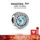 潘多拉（PANDORA）硬糖手鏈925銀柱形扣簡(jiǎn)約diy蛇骨鏈情侶款生日禮物 冰河私語(yǔ)串飾 均碼