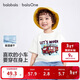 巴拉巴拉童裝兒童t恤短袖上衣男童2025夏裝吸濕速干卡通208225117110
