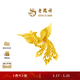 老鳳祥鳳舞九天鳳凰鳳戒國潮婚嫁古法黃金足金戒指新年禮物計價(jià)多款 大版活口足金戒指 30.18