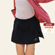 納桔【海綿速干系列】?jì)和锛舅俑膳藕古瘧?hù)外跑步運動(dòng)網(wǎng)球裙褲 鼠灰黑現貨 160 cm
