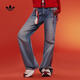 阿迪達斯Adidas Original三葉草2025年女子CRFT FLAIR PANT牛仔褲 KT3173 26