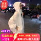 杰麗·莫克夏季連帽防曬衣女2024新款韓版炸街輕薄透氣小個(gè)子防曬服外套 白色 S（建議110斤以?xún)龋? title=