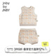 jnby by JNBY【套裝】江南布衣嬰童秋針織背心短褲舒適男女童嬰兒YN8H20920 080雜米灰 100 cm
