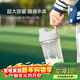 樂(lè )扣樂(lè )扣（LOCK&LOCK）大容量水杯tritan運動(dòng)搖搖杯便攜提手水壺男女塑料杯子800ML灰色