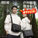 綠巨能（llano）相機包適用佳能富士索尼尼康微單鏡頭收納包單肩男女款斜挎防水帆布背包相機袋專(zhuān)業(yè)單反攝影包 小號-時(shí)尚防水相機包