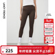 朗姿【聯(lián)名系列】棉質(zhì)顯高鯊魚(yú)褲冬季新款休閑褲 淺咖色 S