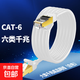 網(wǎng)線(xiàn)千兆家用6類(lèi)六類(lèi)網(wǎng)線(xiàn)路由器寬帶電腦連接網(wǎng)絡(luò )線(xiàn)成品高速傳輸 六類(lèi)千兆（白金） 2米