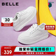 百麗簡(jiǎn)約厚底小白鞋25新款休閑增高板鞋B2597BM5 白色 37
