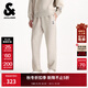 杰克·瓊斯（JACK&JONES）秋季男裝時(shí)尚百搭NBA聯(lián)名衛褲休閑褲長(cháng)褲褲子常規男款22531D008 淺卡其花灰 常規 30 170