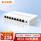 Tenda騰達2.5G交換機8口 網(wǎng)絡(luò )擴展器網(wǎng)線(xiàn)分線(xiàn)器一分八 企業(yè)家用交換器 HUB集線(xiàn)器 分流器 適配N(xiāo)AS SE108