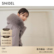 SNIDEL2025秋冬新品時(shí)尚毛領(lǐng)連帽鴨絨面包服羽絨服外套SWFC255303 灰色 均碼 (F)