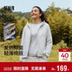 森馬（Semir）棉服女三防戶(hù)外插肩袖修身連帽2025冬季發(fā)熱抑菌輕薄109725112002