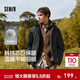 森馬（Semir）王安宇同款棉服男發(fā)熱科技棉外套三防保暖棉衣25新款冬裝連帽上衣 黑色90001 L