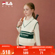 FILA斐樂(lè )兒童童裝衛衣2025年冬季女童中大童運動(dòng)寬松套頭上衣