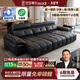 法莎蒂政府補貼意式極簡(jiǎn)勞倫斯零靠墻電動(dòng)功能沙發(fā)頭層牛皮沙發(fā)SF1219皮 【三電動(dòng)】2.8米單扶單+單+單扶單 【旗艦版·新太空坐感】3.0mm超厚半青頭層牛皮