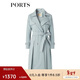 PORTS女裝長(cháng)袖中長(cháng)風(fēng)衣LM8T022MWQ042 SAND STONE 6