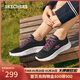 斯凱奇（Skechers）女鞋秋季軟底健步鞋網(wǎng)面運動(dòng)鞋百搭戶(hù)外休閑鞋跑步鞋124952