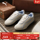 彪馬（PUMA）薄底鞋|彩色低幫休閑鞋男女款冬季運動(dòng)鞋CATCH403955 雪白色-浮潛藍-01 37