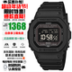 卡西歐（CASIO）手表G-SHOCK系列小紅圈小方塊系列太陽(yáng)能電波防水防震防磁日韓表 高可視性MIP液晶屏GW-BX5600-1A1(太陽(yáng)能+電波+藍牙)