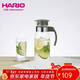 HARIO原裝進(jìn)口冷水壺大容量耐熱玻璃杯涼水茶壺果汁杯1400ML