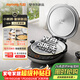 九陽(yáng)（Joyoung）新品小精鋼不銹鋼電餅鐺家用0涂層36+8MM懸浮空間上下盤(pán)可拆1700W雙面加熱烙餅鍋早餐機JK30-GK750