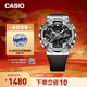 卡西歐（CASIO） G-SHOCK 金屬系列小鋼炮GM-110時(shí)尚運動(dòng)男士手表防水防震 GM-110-1APR-200M防水