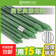 包塑鋼管園藝支架桿黃瓜豆角葡萄種菜爬藤架綠植架攀爬架 直徑20mm 長(cháng)度210cm【10支裝】